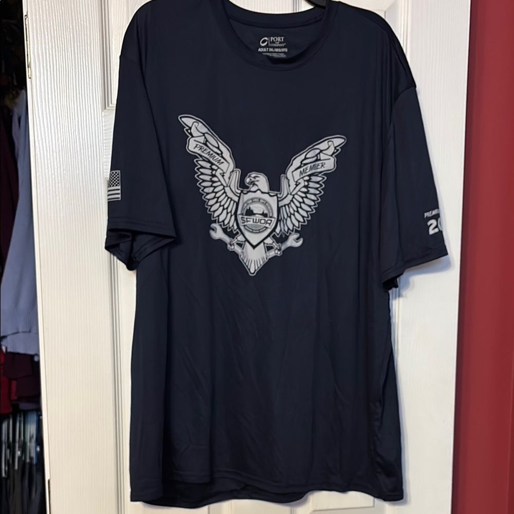 SFWDA Navy short sleeve tShirt size 3xl